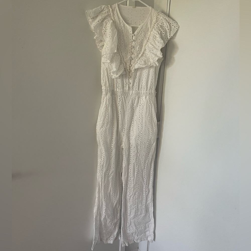 Cute lace white body suit